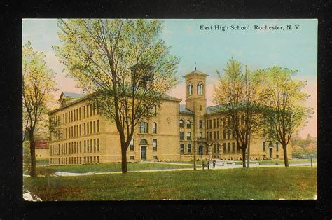1910s East High School Rochester Ny Monroe Co Postcard New York Ebay