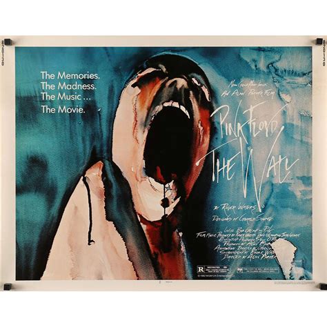 This is an original, german a1 theatrical movie poster from 1982 for pink floyd: PINK FLOYD THE WALL Movie Poster 22x28 in.