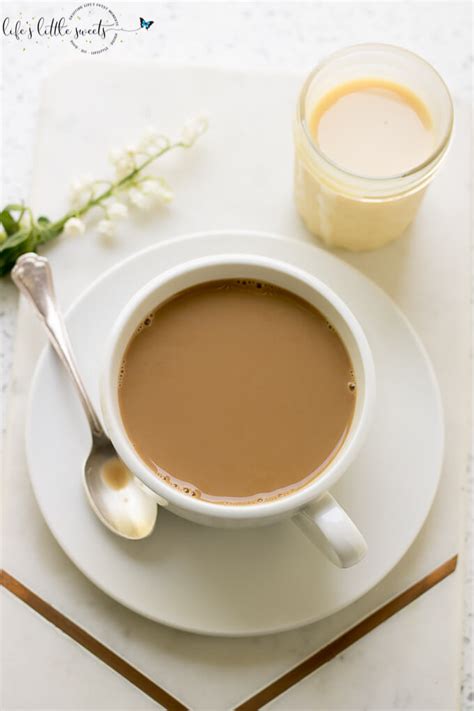 Sweetened Condensed Milk Coffee Morning Breakfast Or Afternoon