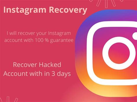 recovery of hacked instagram account upwork