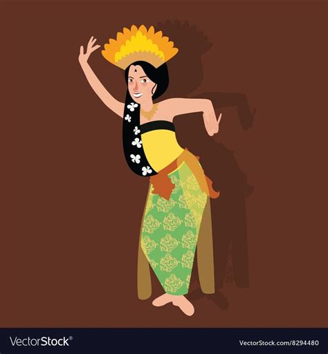 Bali Balinese Dancer Traditional Indonesia Dance Kecak Culture Costume