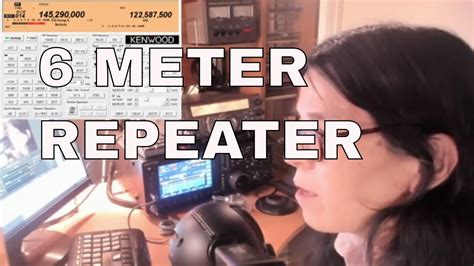 Ham Radio Repeater On 6 Meters Youtube