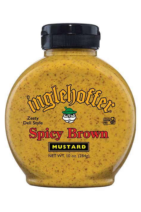 Inglehoffer Spicy Brown Mustard Beaverton Foods