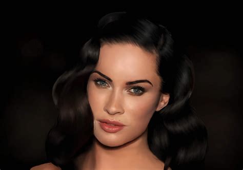 megan fox 2 by nakusta on deviantart