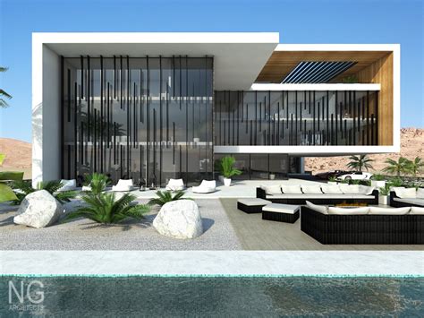 Modern Luxury 4000 M2 Villa In Saudi Arabia By Ng Architects