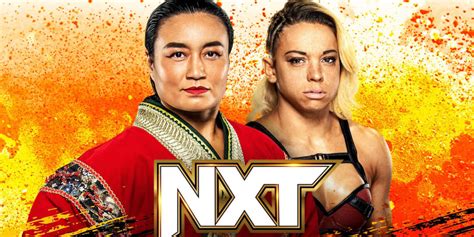 Wwe Nxt Preview For Tonight Title Match Opener Roadblock Build More