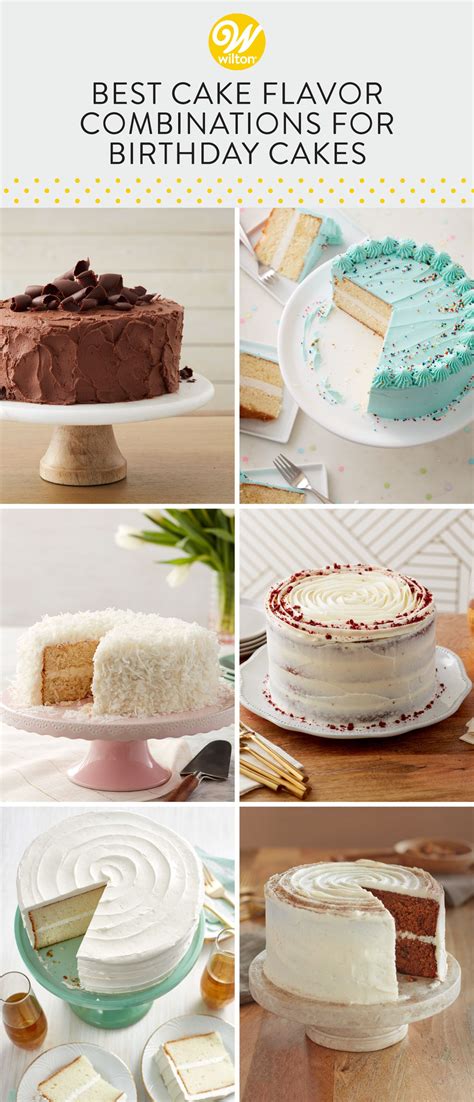 Best Cake Flavor Combinations For Birthday Cakes Our Baking Blog