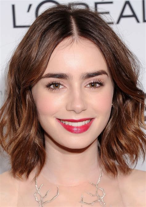 Lily Collins Has A Party Perfect Makeup Look Beautyeditor