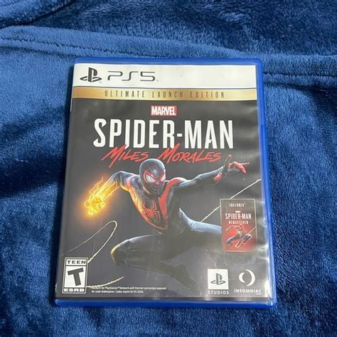 Spider Man Miles Morales Ultimate Launch Edition Ps5playstation5 105gb