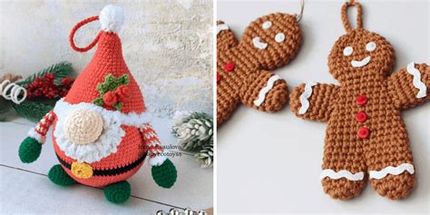 christmas ornament crochet patterns