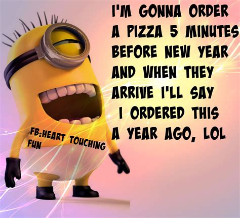 Funny Minion New Year Quote Pictures Photos And Images