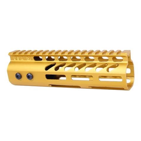 7 Ultra Lightweight Thin M Lok Free Floating Handguard With Monolithic