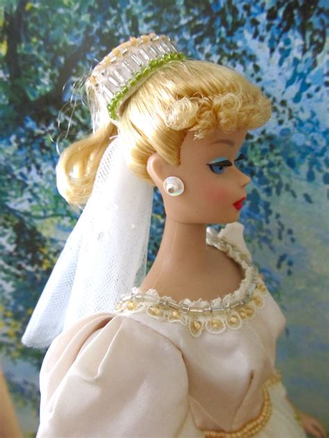 Vintage Barbie Doll 1958 Reproduction Wearing Vintage Modified Etsy
