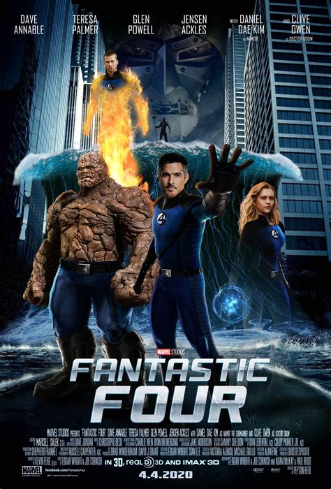 Mcu Fantastic Four Movie Poster 2 By Marcellsalek 26 On