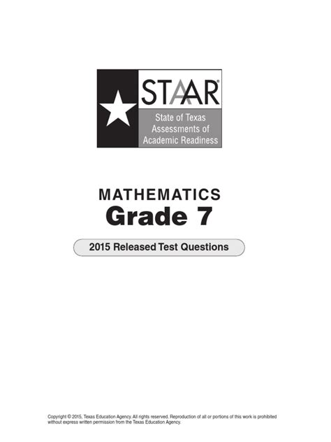 Our staar grade 7 math lessons cover all the math on the test. Staar-2015 7th Grade | Area | Mathematics