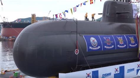 The First South Korean Submarine Type Kss 3 With Vneu Began Sea Trials