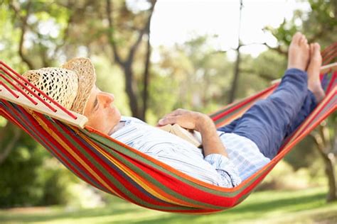 So if you find you just can't get comfortable hanging between two trees, you can always sleep on the ground instead. Benefits of Sleeping in a Hammock | The Sleep Judge