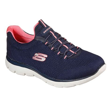 Skechers Sport Active Womens Summits Cool Classic Bungee Sneaker