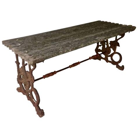 French Wrought Iron Console Table With Glass Top 1940s At 1stdibs Black Wrought Iron And