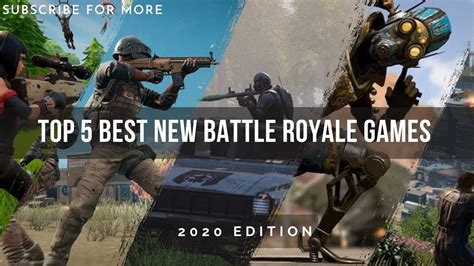 Top 5 Best Battle Royale Games 2020 Pc Ps4 Xbox Youtube