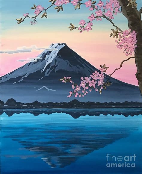 Traditional Japanese Inspired Art Painting By Kilaarts By Kimberly