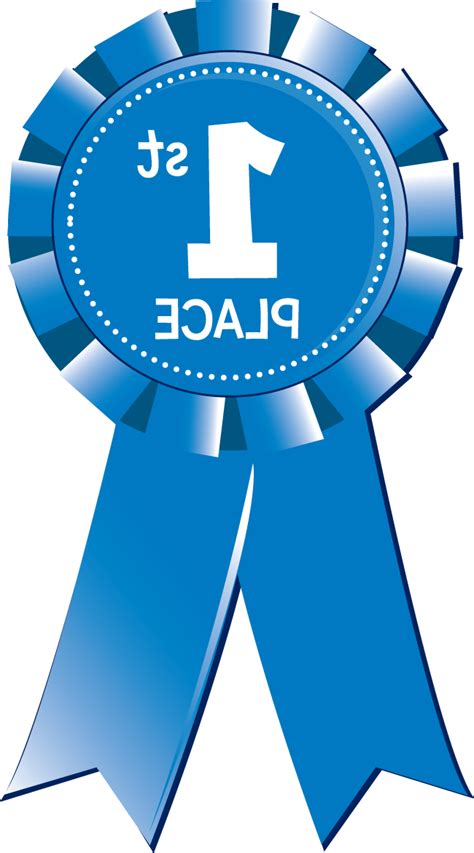 Download Transparent 1st Place Ribbon Png First Place Ribbon Png