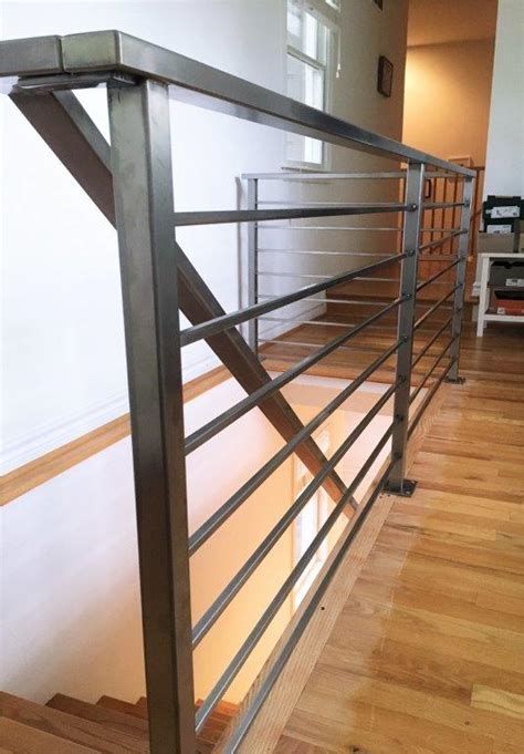 These affordable stainless steel parts can be used to create clean, sleek staircases that are the perfect modern addition to any urban dwelling or office . Stainless Horizontal Stair Rails - Great Lakes Metal ...