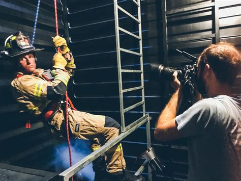 Firefighter Photoshoot Bts “can We Use Real Fire” Fstoppers