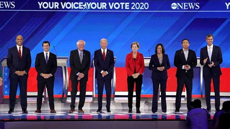 Read The Full Transcript Of Abc News 3rd Democratic Debate Abc News