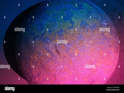Pink And Blue Sphere Texture Backdrop Stock Photo Alamy