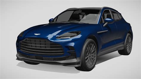 Aston Martin Dbx 707 2023 Buy Royalty Free 3d Model By Creator 3d