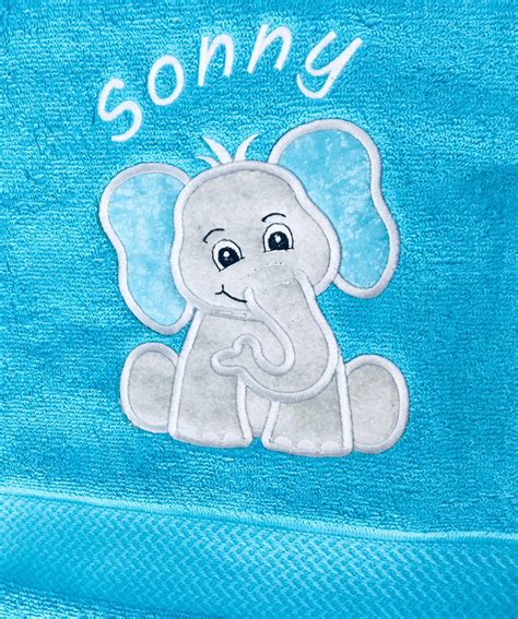 Find towels and bath accessories that allow your toddlers, older kids, tweens and teens to express themselves with sizes and style options. Elephant bath towel, Personalized Kids bath towels in baby ...