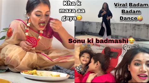 Naye Ghar Mai Sonu K Sath Kia Itna Masti😍sath Mai Lunch😋 Myself Riya Vlog Youtube
