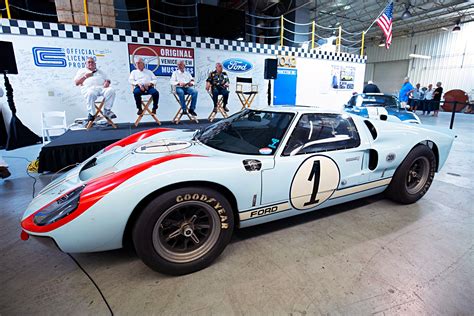 Watch Original Ford Gt40 From 1966 24 Hours Of Le Mans At Shelby Event