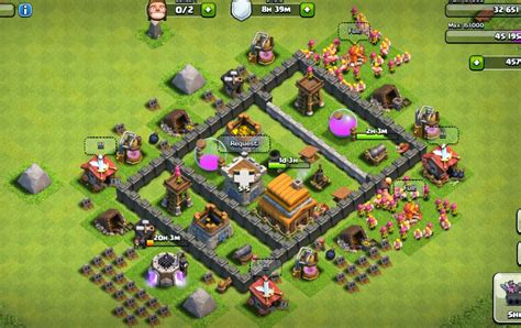 Clash Of Clans Clash Of Clans Town Hall Level Layout Best Defence