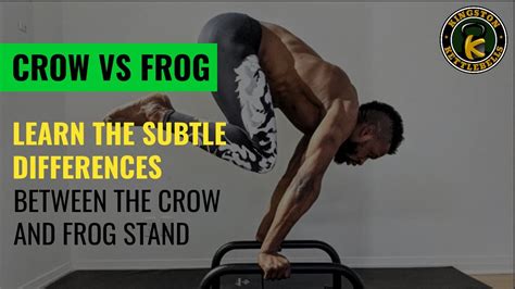 Crow Vs Frog Stand What Is The Difference Between Them Youtube