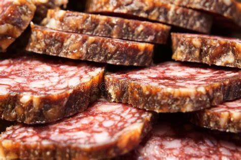 Delicious Smoked Sausage Meat Products Stock Photo Image Of Product