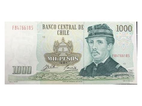 Billete 1000 Pesos 1978 2009 Chile Foronum