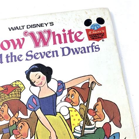Vintage Disneys Snow White Story Book 1973 Copyright Snow White And