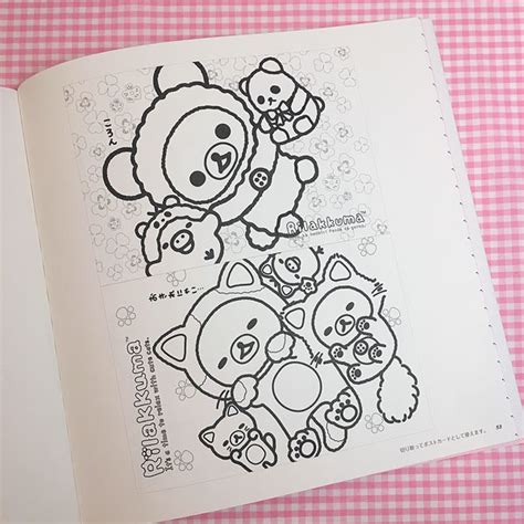 Rilakkuma And Sumikko Gurashi Coloring Books Review Super Cute Kawaii