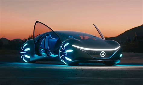 Mercedes Benz Vision Avtr Concept Road Test Cool Material