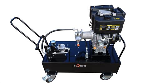 Loncin Diesel Engine Driven Hydraulic Double Acting Power Unit 6