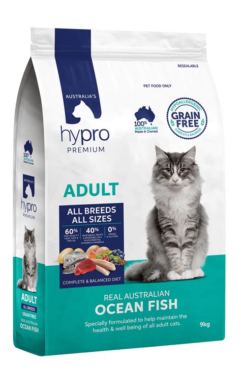 Ocean Fish Grain Free Cat Food Australia Made Hypro Premium