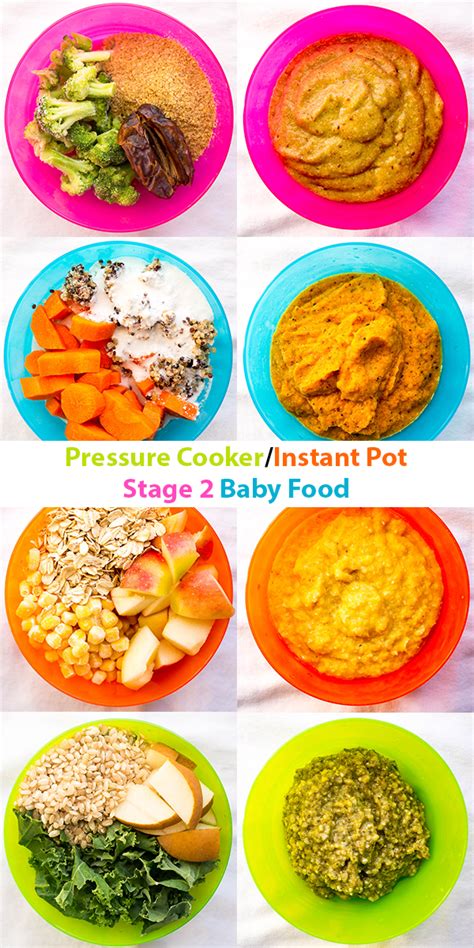 The tanginess of the peaches was offset by the creamy avocado. Pressure Cooker/Instant Pot Stage 2 Baby Food - Kitschen ...