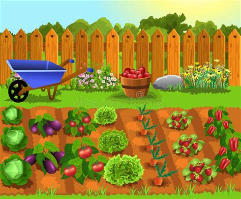 Vegetable Garden Clipart Free Free Download On Clipartmag Riset