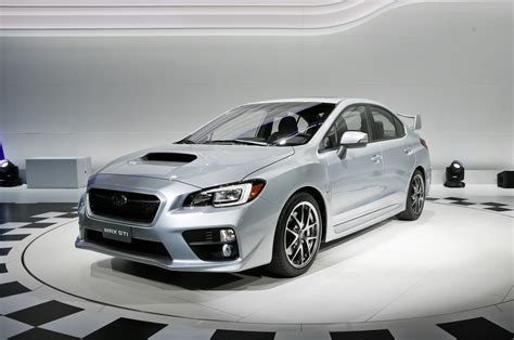 Detroit 2014 2015 Subaru Wrx Sti Continues Its Go Fast Legacy