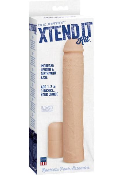 Xtend It Kit Realistic Penis Extender Beige On Literotica
