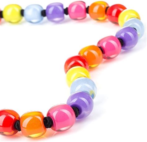 Zsiska Colourful Beads Necklace Tiny Zsiska Uk Jewellery
