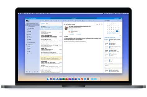 Both which are created by me directly in calendar app and that ones that came from outlook (both created by my own and invitations) are all displayed in calendar app. Outlook for Mac Is Getting a New Design and Performance ...