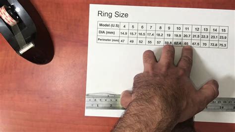 The Easiest And Fastest Way To Know Your Ring Size Youtube